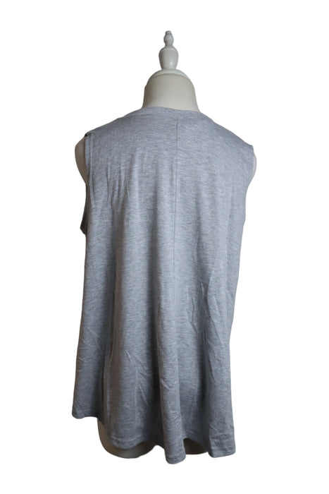 A Grey Sleeveless Tops from Nothing Fits But in size S for maternity. (Back View)