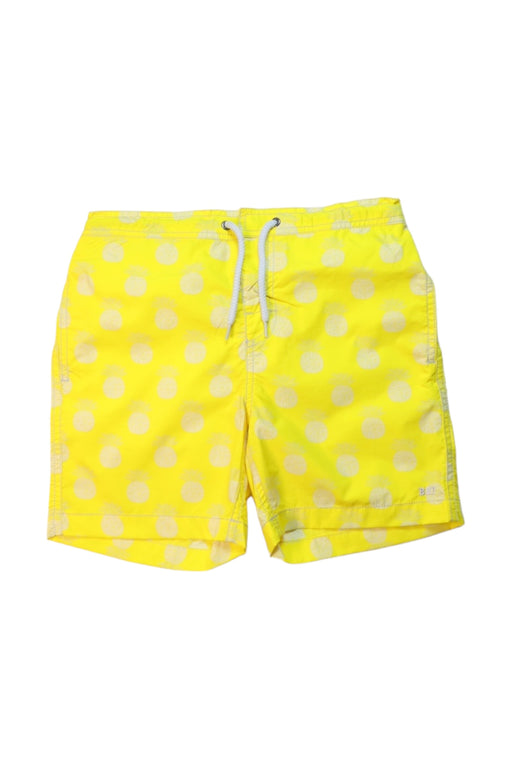 A Yellow Swim Shorts from Bonpoint in size 12Y for boy. (Front View)