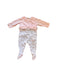 A Pink Onesies from Chicco in size 6-12M for girl. (Back View)