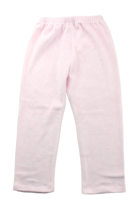 A Pink Sweatpants from Jacadi in size 4T for girl. (Back View)