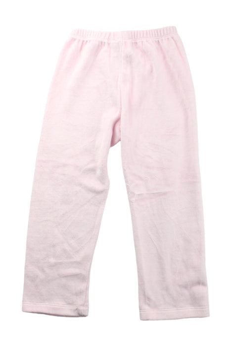 A Pink Sweatpants from Jacadi in size 4T for girl. (Back View)