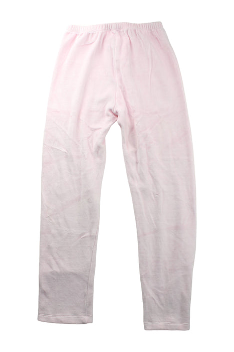 A Pink Sweatpants from Jacadi in size 10Y for girl. (Back View)