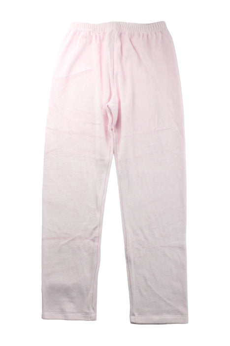 A Pink Sweatpants from Jacadi in size 10Y for girl. (Front View)