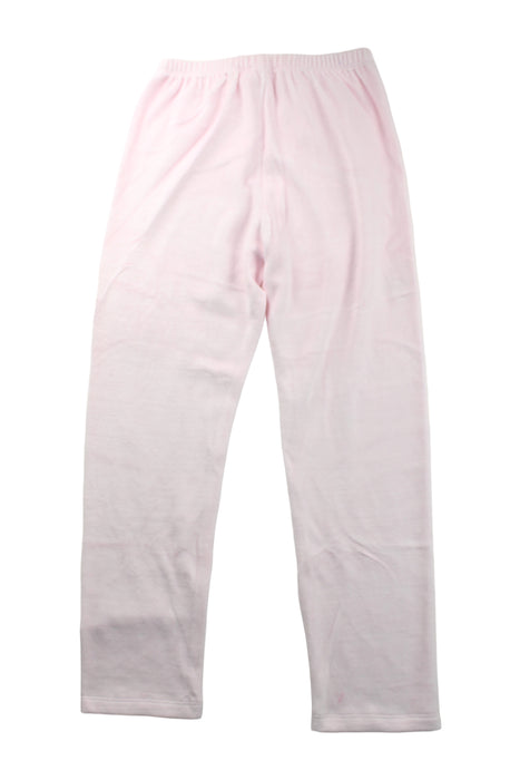 A Pink Sweatpants from Jacadi in size 10Y for girl. (Back View)