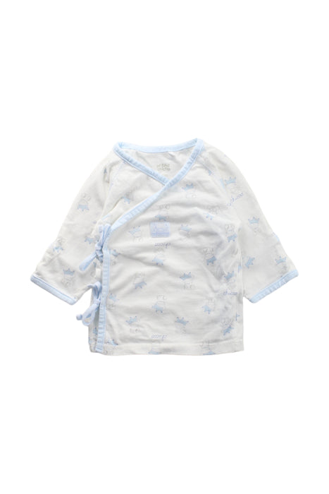 A Blue Long Sleeve Tops from Chicco in size 0-3M for boy. (Front View)