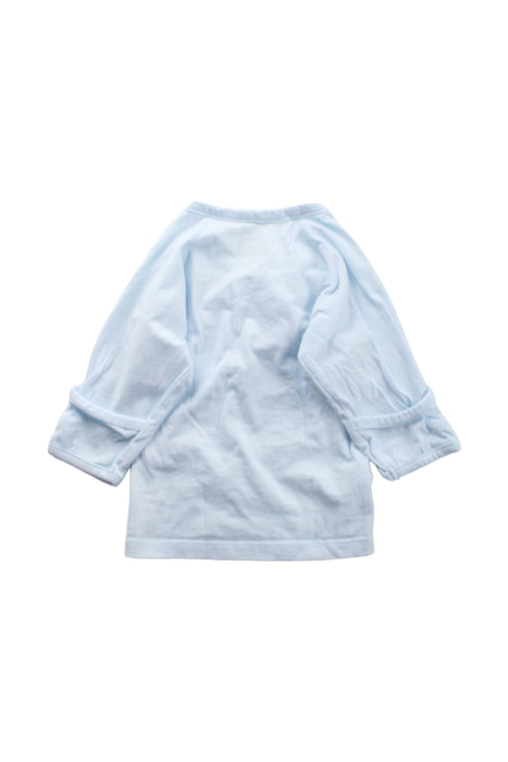 A Blue Long Sleeve Tops from Chicco in size 0-3M for neutral. (Back View)