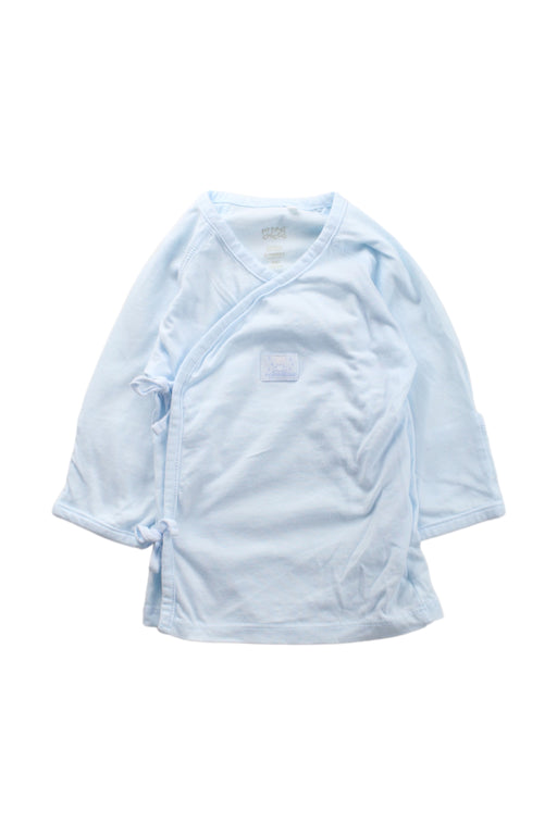 A Blue Long Sleeve Tops from Chicco in size 3-6M for neutral. (Front View)