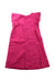 A Pink Short Sleeve Dresses from Polo Ralph Lauren in size 7Y for girl. (Back View)