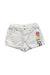 A White Shorts from Polo Ralph Lauren in size 8Y for girl. (Front View)