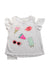 A White Short Sleeve Tops from Kate Spade in size 5T for girl. (Front View)