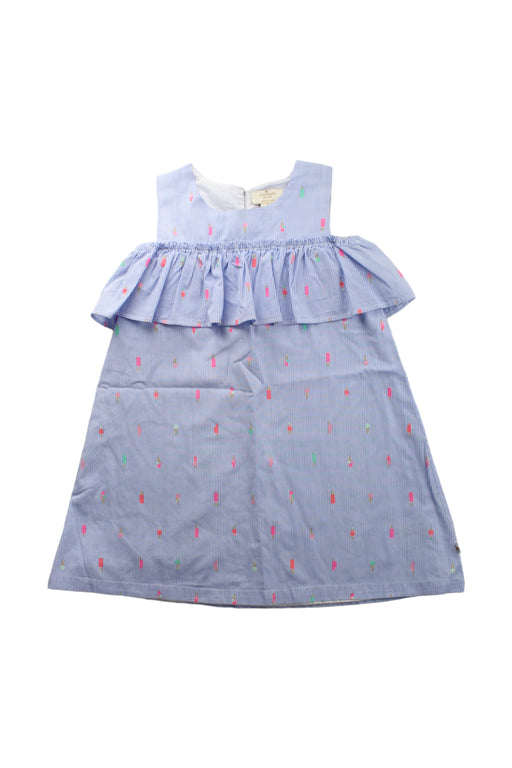 A Blue Sleeveless Dresses from Kate Spade in size 6T for girl. (Front View)