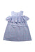 A Blue Sleeveless Dresses from Kate Spade in size 6T for girl. (Back View)