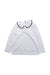 A White Long Sleeve Tops from Jacadi in size 4T for girl. (Front View)