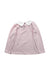 A Pink Long Sleeve Tops from Jacadi in size 4T for girl. (Back View)