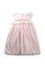 A Pink Sleeveless Dresses from Sergent Major in size 5T for girl. (Back View)