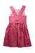 A Pink Sleeveless Dresses from Sergent Major in size 9Y for girl. (Back View)