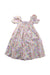 A Multicolour Sleeveless Dresses from Seed in size 6T for girl. (Front View)