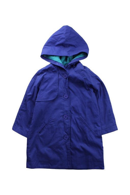 A Blue Lightweight Jackets from Felix & Mina in size 4T for boy. (Front View)