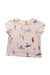 A Pink Short Sleeve T Shirts from Petit Bateau in size 3T for girl. (Back View)