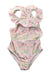 A Pink Swimsuits from Lola Palacios in size 4T for girl. (Front View)