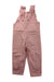 A Pink Long Overalls from Bout'Chou in size 2T for girl. (Back View)