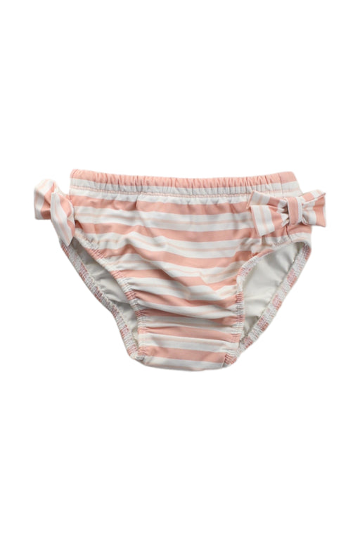 A Peach Swim Diapers from Petit Crabe in size 12-18M for girl. (Front View)