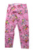 A Pink Leggings from Monnalisa in size 4T for girl. (Front View)