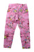 A Pink Leggings from Monnalisa in size 4T for girl. (Back View)