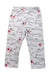 A White Leggings from Monnalisa in size 4T for girl. (Front View)