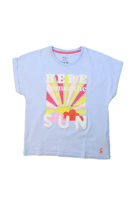 A Multicolour Short Sleeve T Shirts from Joules in size 6T for girl. (Front View)