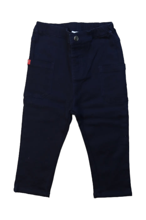 A Navy Casual Pants from Seed in size 18-24M for boy. (Front View)