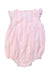 A Pink Sleeveless Bodysuits from Peter Alexander in size 12-18M for girl. (Back View)