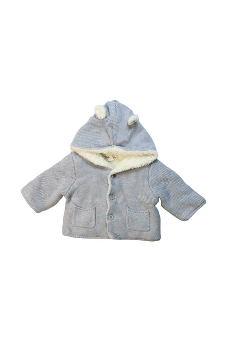 A Grey Lightweight Jackets from Hatley in size 6-12M for boy. (Front View)