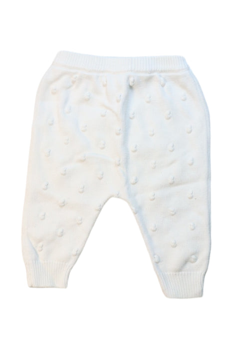 A White Sweatpants from Seed in size 3-6M for neutral. (Back View)