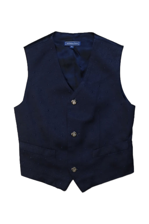 A Navy Suit Vests from Nicholas & Bears in size 6T for boy. (Front View)