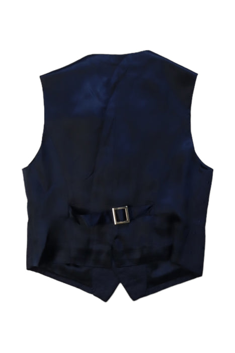 A Navy Suit Vests from Nicholas & Bears in size 6T for boy. (Back View)