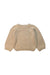 A Brown Knit Sweaters from Mini Marley in size 4T for girl. (Front View)