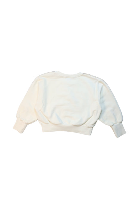 A White Crewneck Sweatshirts from Brunello Cucinelli in size 4T for girl. (Back View)