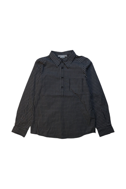 A Black Long Sleeve Shirts from Bonpoint in size 8Y for boy. (Front View)