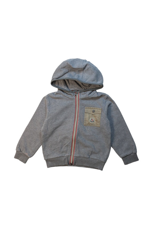 A Multicolour Zippered Sweatshirts from Moncler in size 3T for boy. (Front View)