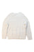 A White Knit Sweaters from Crewcuts in size 4T for girl. (Back View)