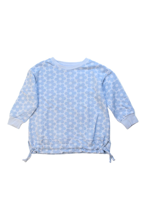 A Blue Crewneck Sweatshirts from Seed in size 3T for girl. (Front View)