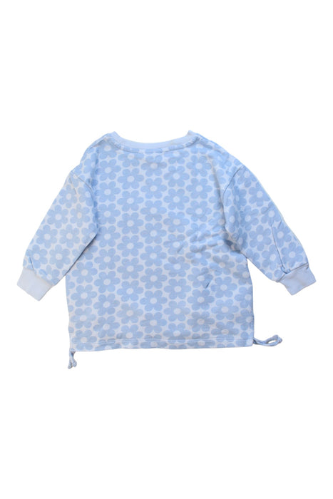 A Blue Crewneck Sweatshirts from Seed in size 3T for girl. (Back View)