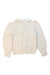 A Beige Buttoned Sweatshirts from Crewcuts in size 4T for girl. (Back View)