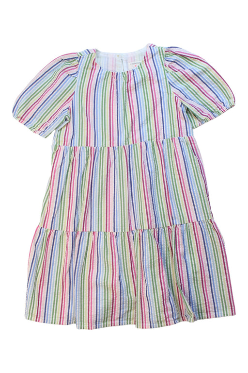 A Multicolour Short Sleeve Dresses from Crewcuts in size 5T for girl. (Front View)