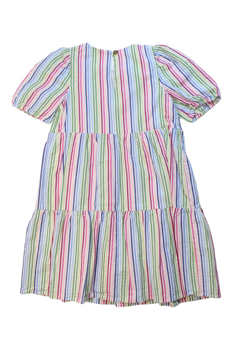 A Multicolour Short Sleeve Dresses from Crewcuts in size 5T for girl. (Back View)