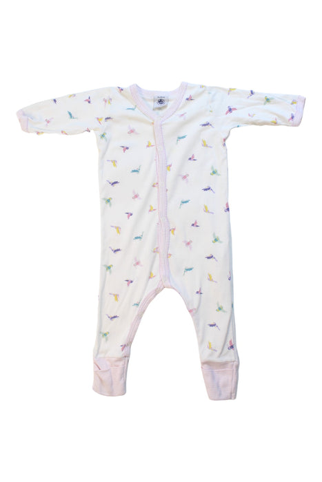 A Multicolour Long Sleeve Jumpsuits from Petit Bateau in size 3-6M for neutral. (Front View)