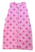 A Pink Sleepsacs from Jojo Maman Bébé in size 3-6M for girl. (Front View)