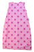 A Pink Sleepsacs from Jojo Maman Bébé in size 3-6M for girl. (Back View)