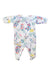 A Multicolour Onesies from Petit Bateau in size 3-6M for neutral. (Back View)